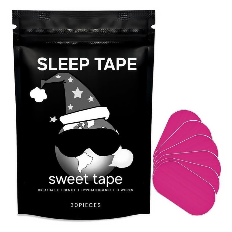 Queen Mouth Tape - 3 Month Supply Mouth Tape, Pink, Gentle, Adhesion, 30 Strips, Sports Accessories,