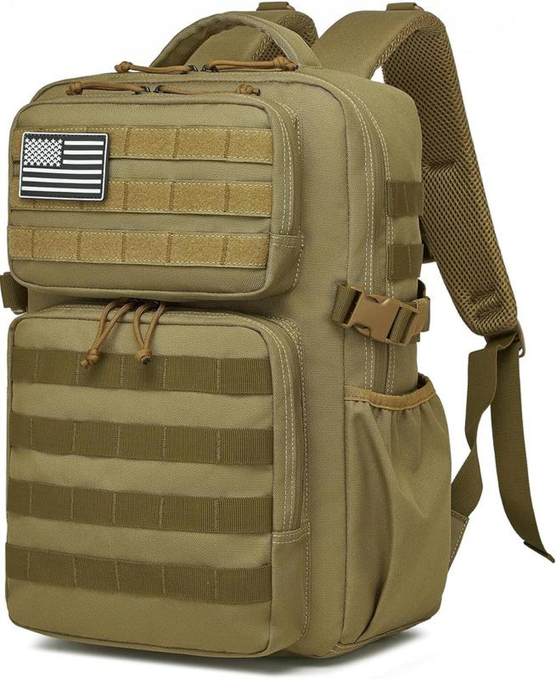 Wotony Tactical Backpacks Military Backpack for Men 25L Hiking Daypacks Walking Gym Swimming Backpack