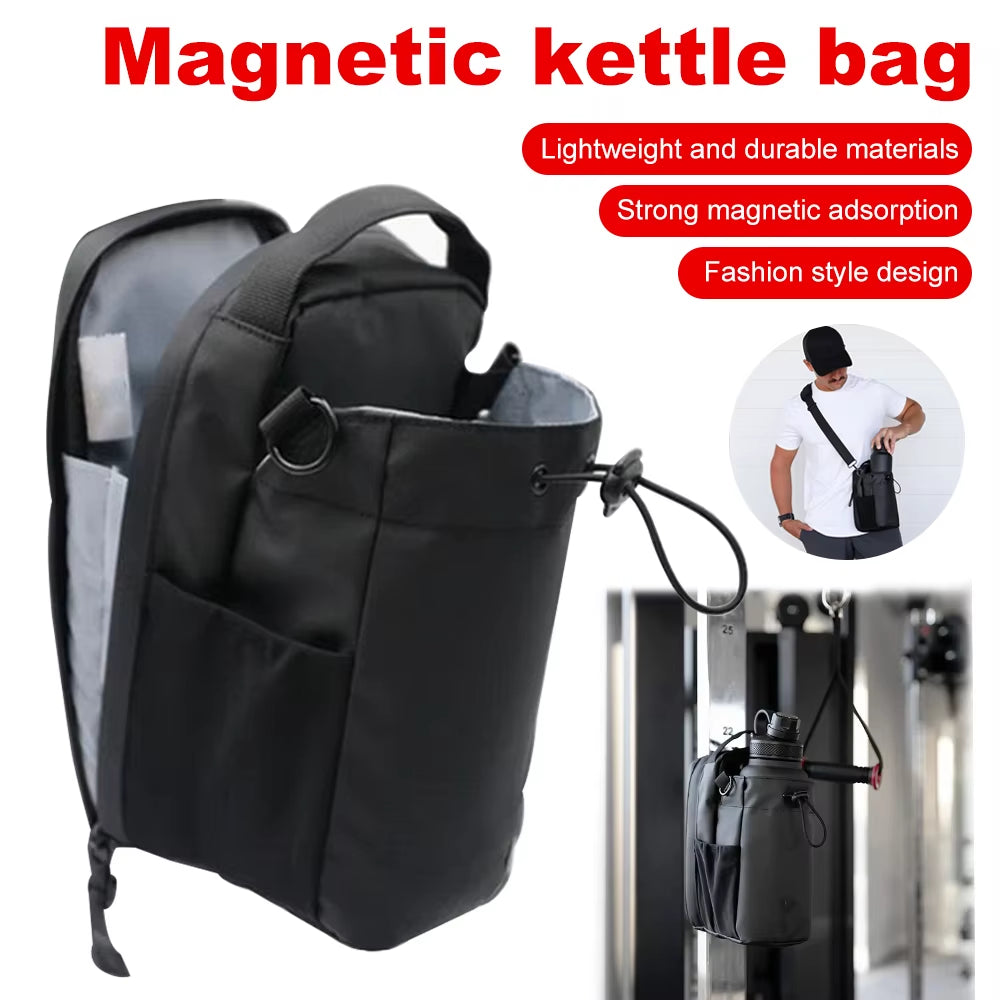 Level Up Your Workout with Our Stylish Magnetic Gym Bag! 💪✨ Large Capacity, Phone Pocket & Water Bottle Pouch - Your Ultimate Gym Organizer! 🏋️♀️💧