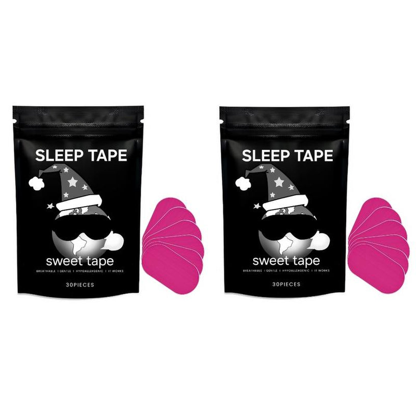 Queen Mouth Tape - 3 Month Supply Mouth Tape, Pink, Gentle, Adhesion, 30 Strips, Sports Accessories,