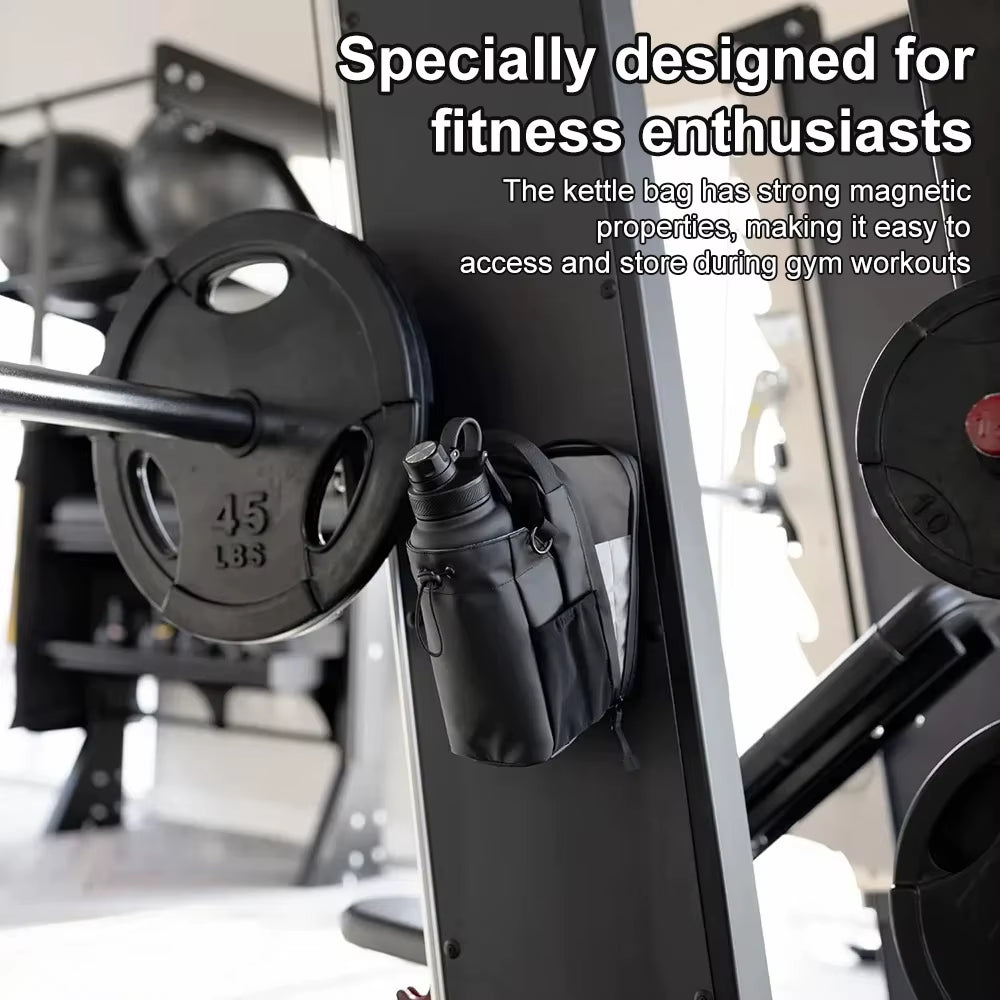 Level Up Your Workout with Our Stylish Magnetic Gym Bag! 💪✨ Large Capacity, Phone Pocket & Water Bottle Pouch - Your Ultimate Gym Organizer! 🏋️‍♀️💧