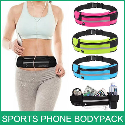 Stay Hands-Free While You Run! 🏃‍♂️💨 Ultimate Running Belt Pouch for Your Phone - Perfect for All Athletes! 📱✨