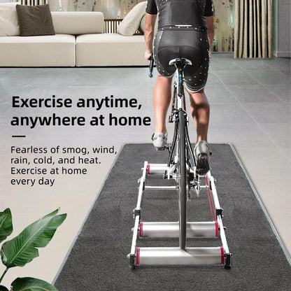 ROCKBROS Bike Rollers Adjustable Bike Trainer Stand Foldable Indoor Cycling Bicycle Roller with Resistance for MTB Road Bike Exercise