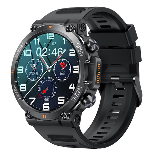 Level up your fitness game with the K56Pro Smart Watch for Men! 🏃‍♂️💪 Heart rate monitor, Bluetooth, and a stunning 1.39" HD screen – perfect for outdoor adventures! 🌟 #SmartWatch #FitnessGoals #TechForMen